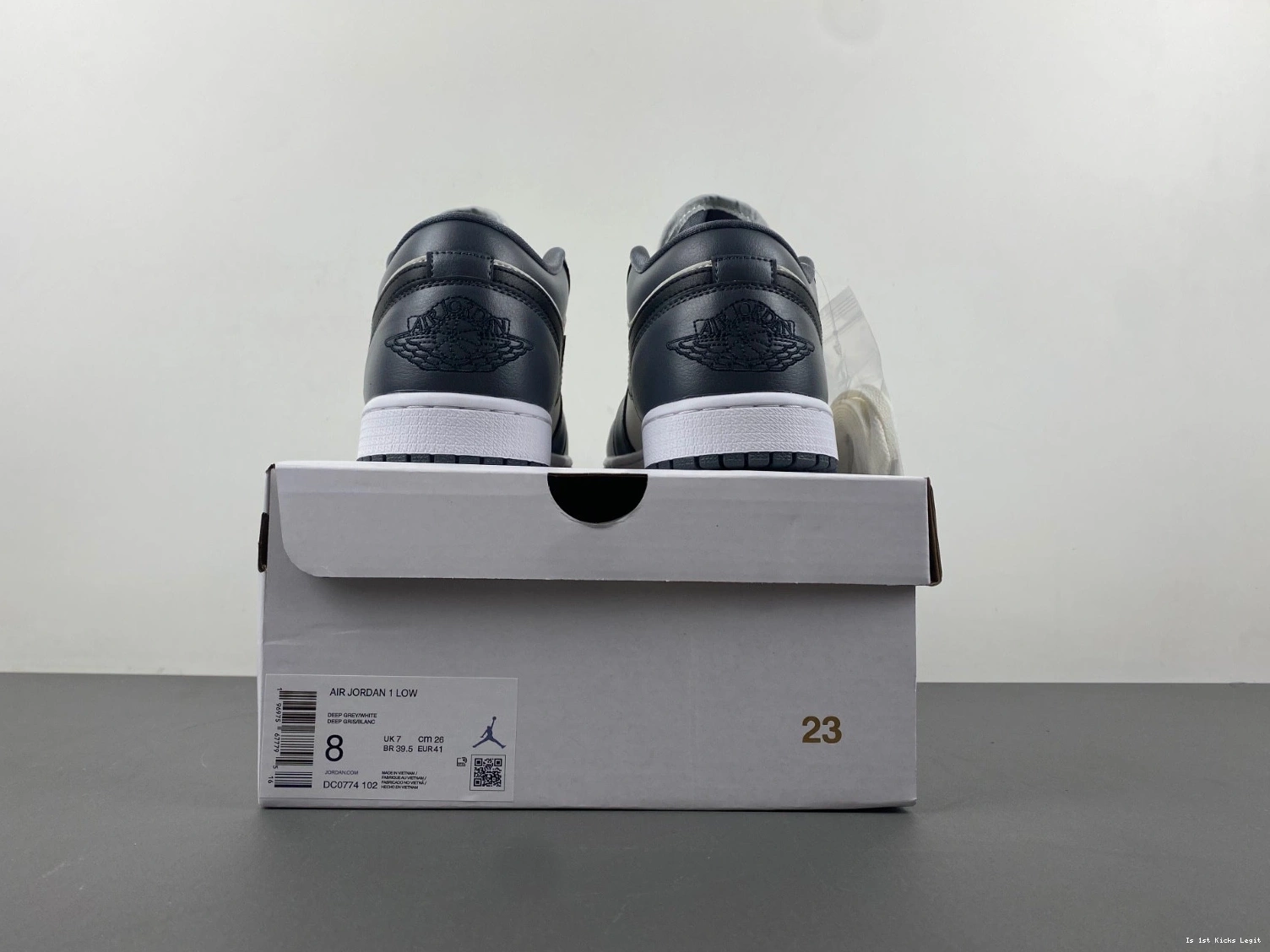 Dark Jordan 1 Grey Low (Women's) DC0774-102 - 1211